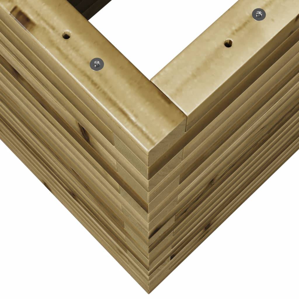 Maison Chic - Jardinière, Bac à fleurs, Pot de fleurs 90x40x68,5 cm bois de pin imprégné - Imagen 8