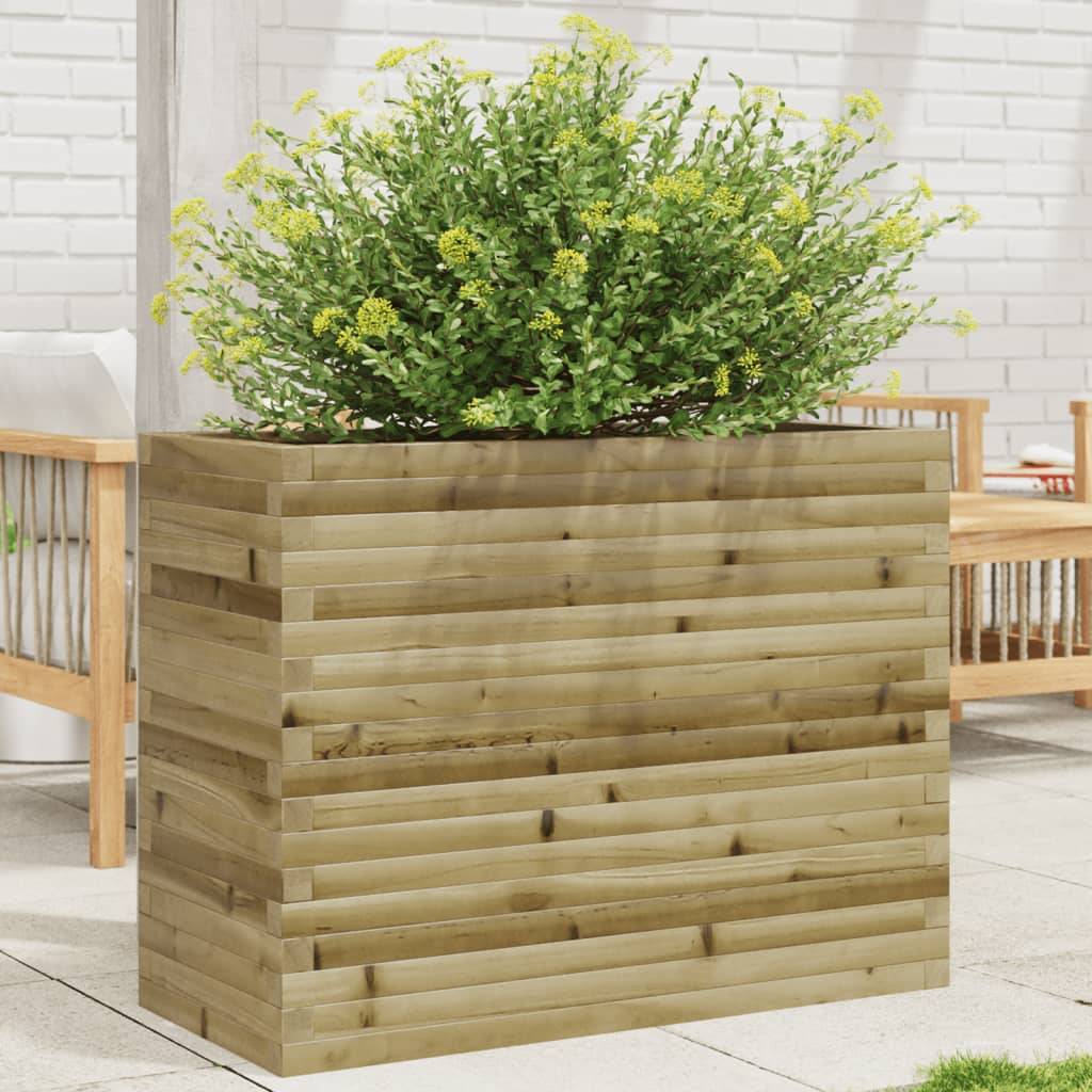 Maison Chic - Jardinière, Bac à fleurs, Pot de fleurs 90x40x68,5 cm bois de pin imprégné - Imagen 2