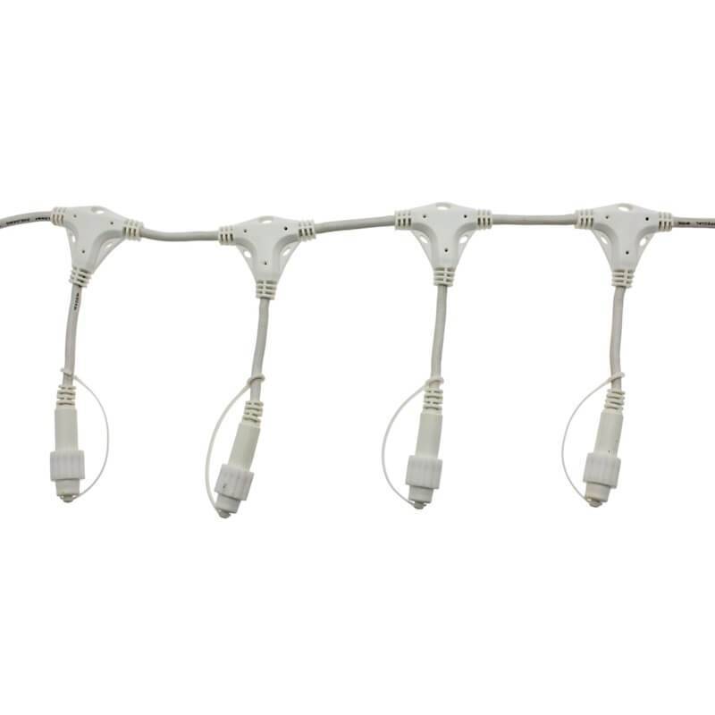 Lotti - Prise rateau 2M 16 prises pour guirlande lumineuse 230V IP67 Lotti - Imagen 1