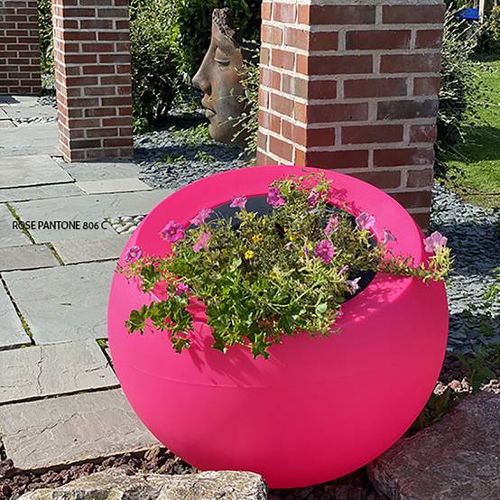 Pot de fleurs sphérique xxl dolce vita 300l-lot de 2 - Image 2