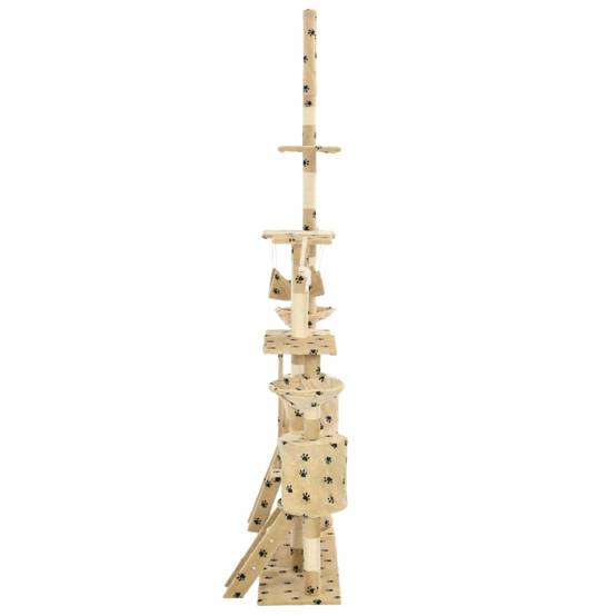 Arbre à chat Karoliina Beige 147 X 35 X (230-250) cm - P87209B - Image 4