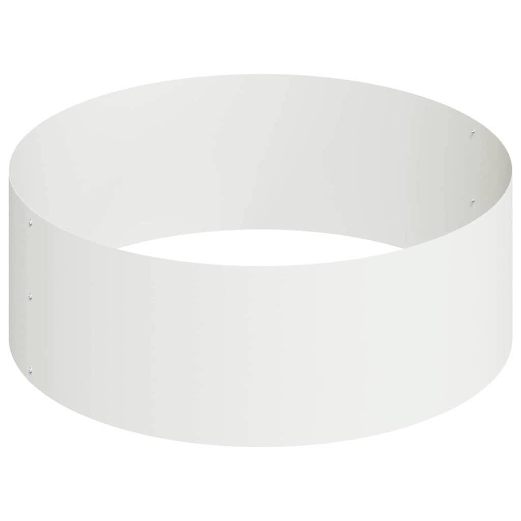 Maison Chic - Cache-pot, Pot De Fleurs Blanc 90 x 90 x 20 cm Acier g393 - Image 4