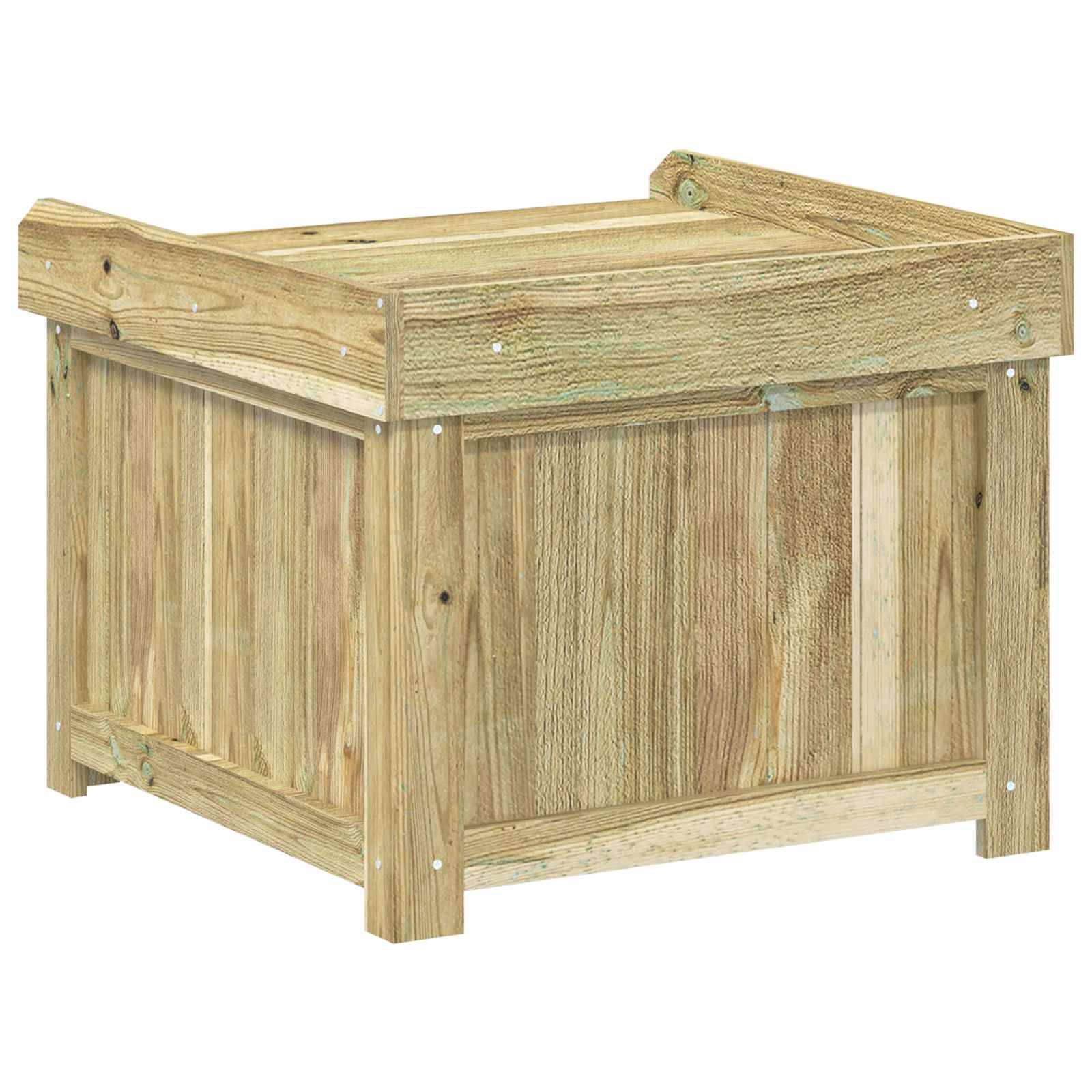 Vidaxl - Coffre à coussins d'extérieur Bois de pin imprégné vidaXL 42042674 - Image 6