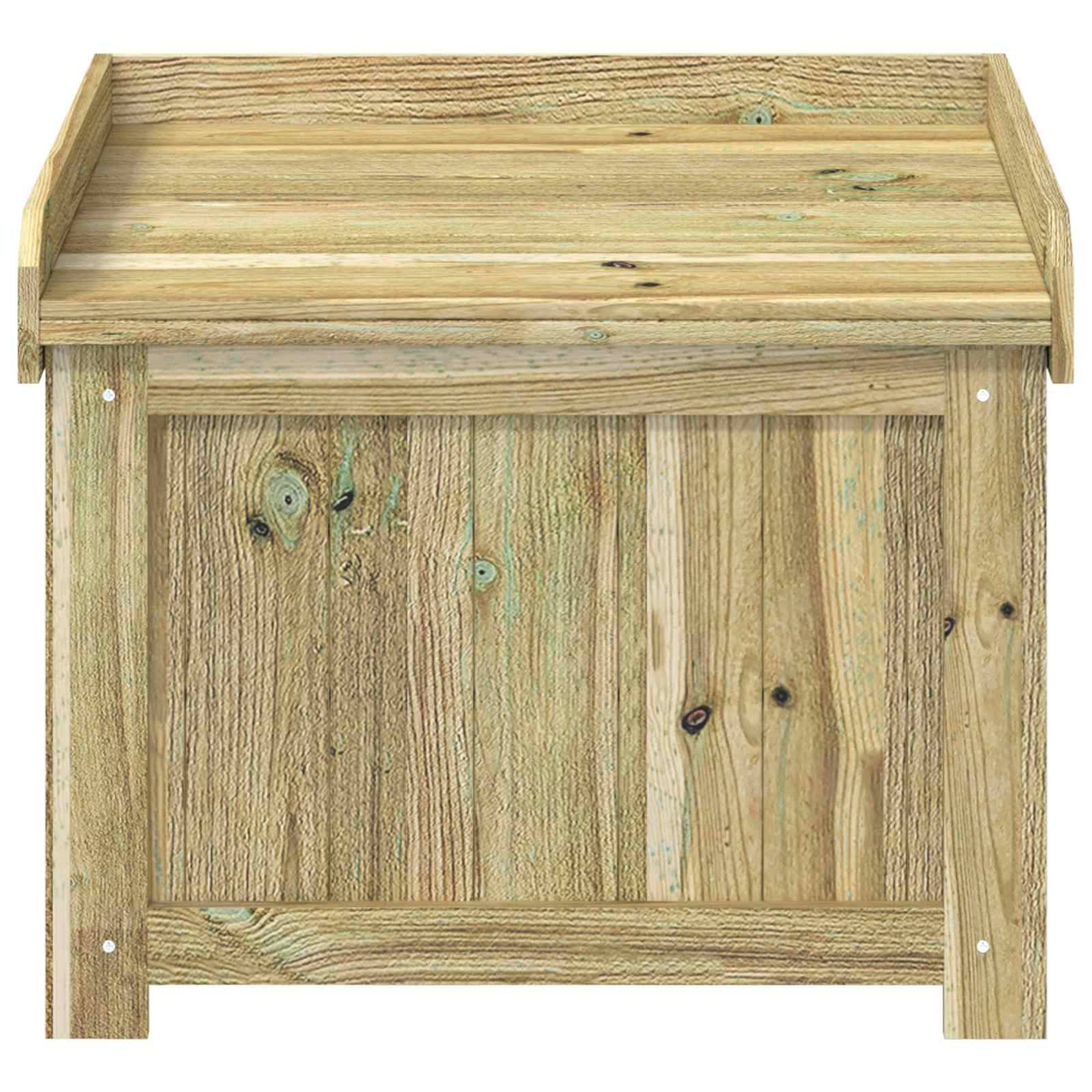 Vidaxl - Coffre à coussins d'extérieur Bois de pin imprégné vidaXL 42042674 - Image 4