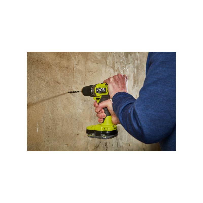 Perceuse Visseuse Ryobi 18V Sans Batterie - Couple 52 Nm - Mandrin Sans Clé