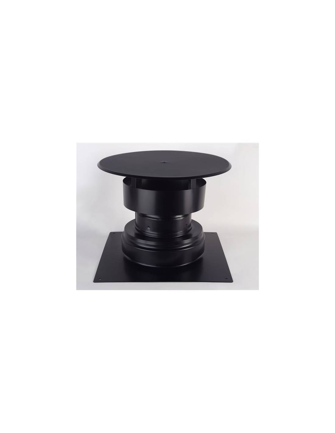 Kit de finition haute - 350x350 mm – Ø200 mm – Accessoire flexible