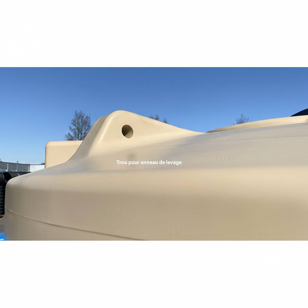 Cuve à eau verticale 4000l aérienne-plast'up rotomoulage - Imagen 3