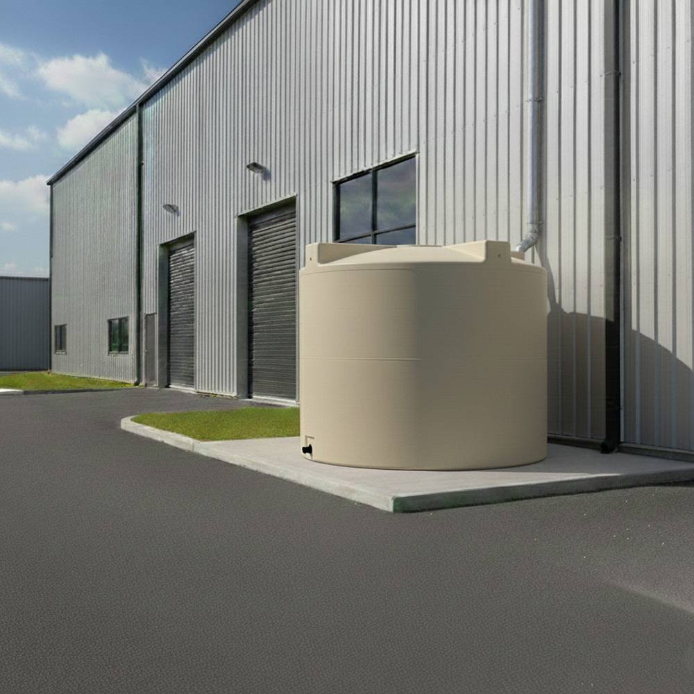 Cuve à eau verticale 4000l aérienne-plast'up rotomoulage - Imagen 2