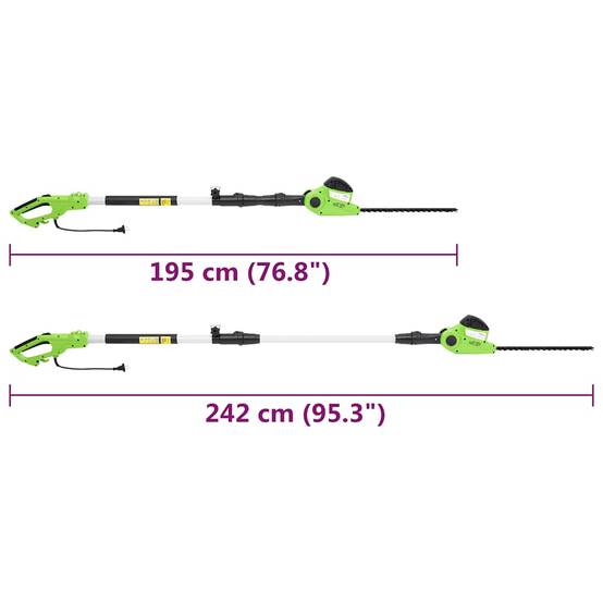 Vidaxl - Tronçonneuse/Taille-haie à perche télescopique 25/41cm 710/550W vidaXL 149206 - Image 3