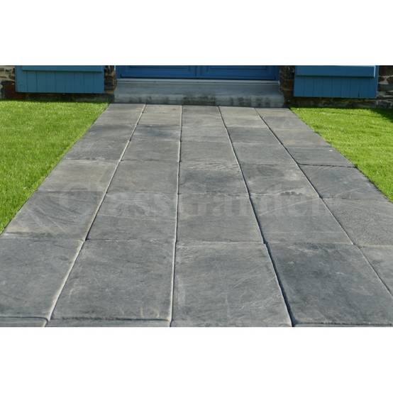Pavé Ardoise Patiné 50 cm - Pack 16 pièces - 2 m² - Image 1