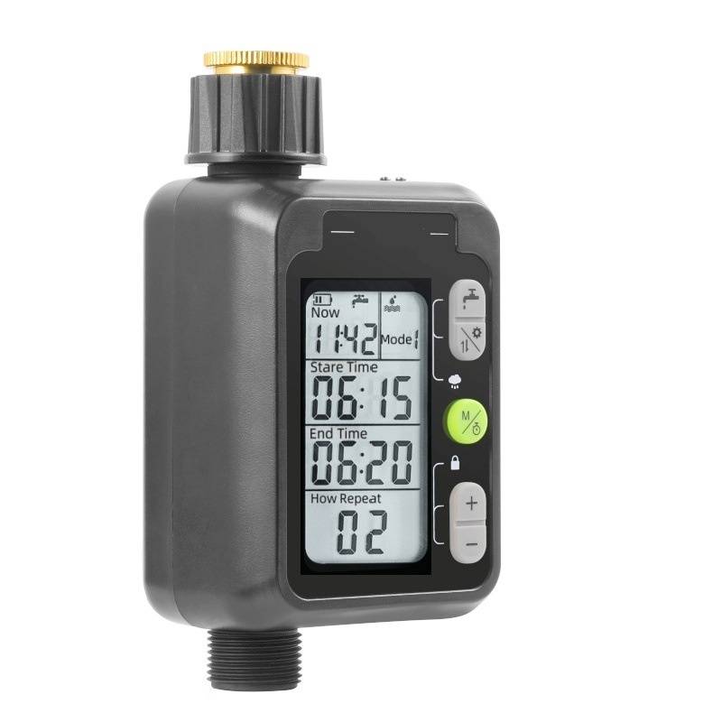 Programmateur d'arrosage automatique avec bac à capteur de pluie - IntiMeg - Image 1
