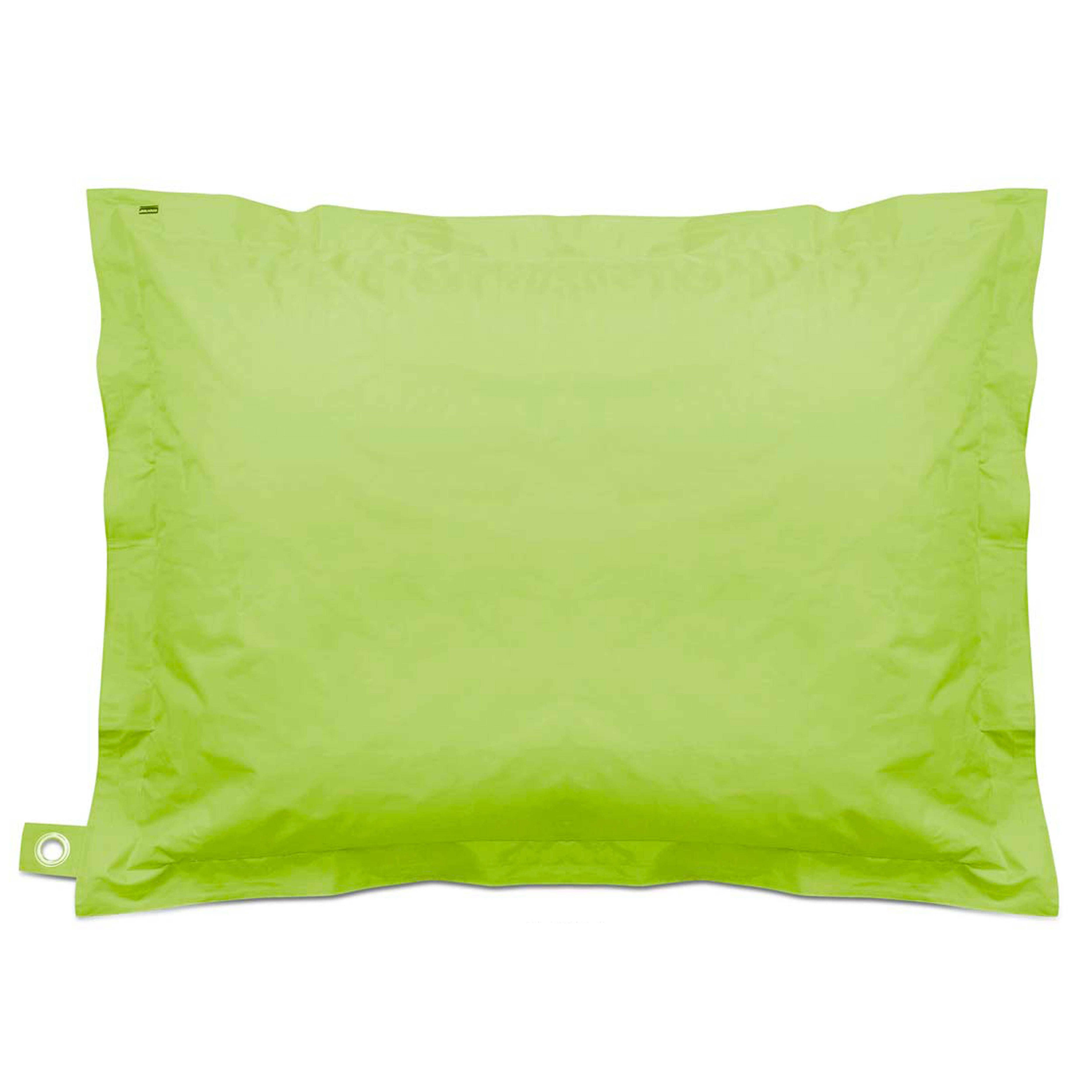 Oviala - Housse vide de pouf de jardin en polyester vert 180 x 145 cm - Oviala - Imagen 2