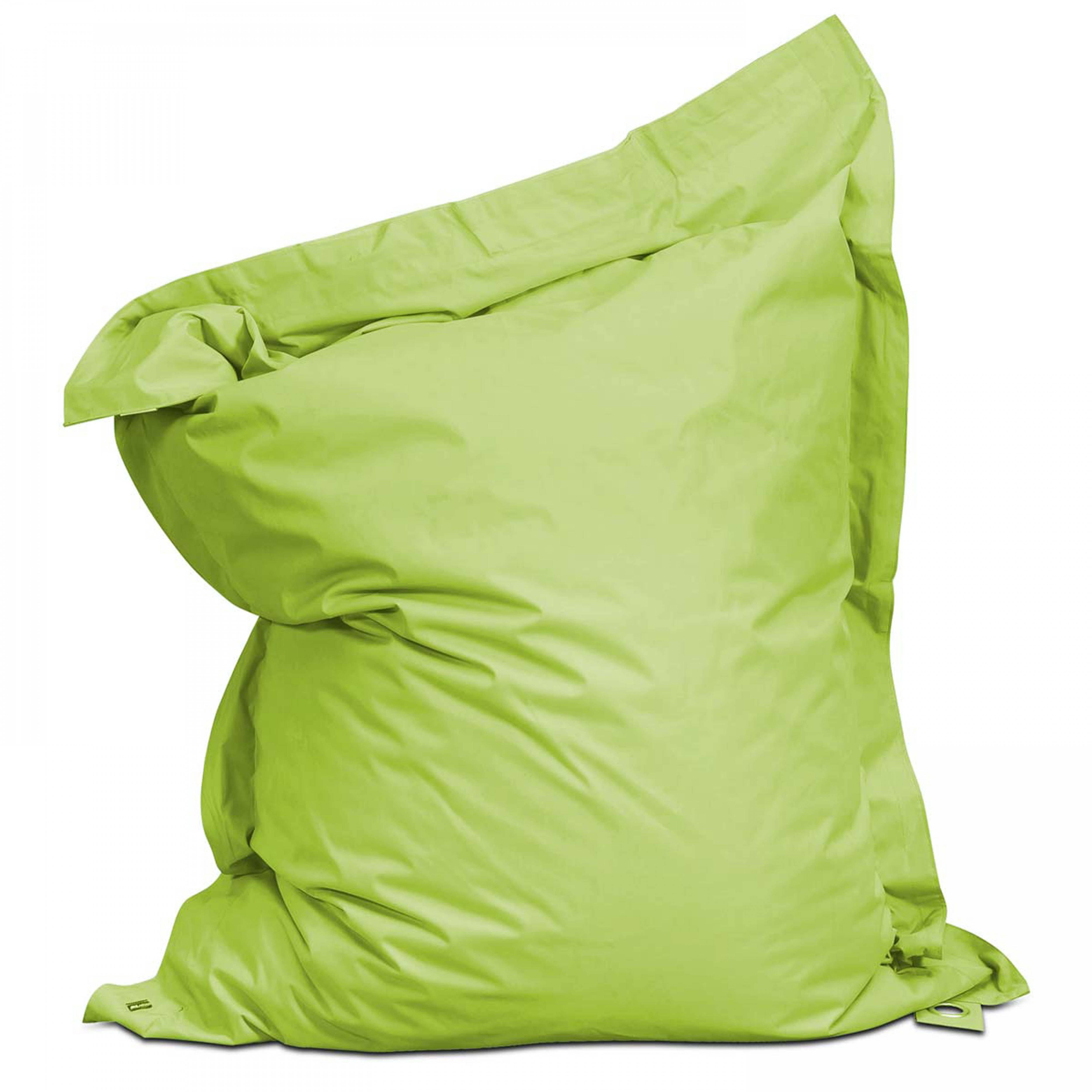 Oviala - Housse vide de pouf de jardin en polyester vert 180 x 145 cm - Oviala - Imagen 1
