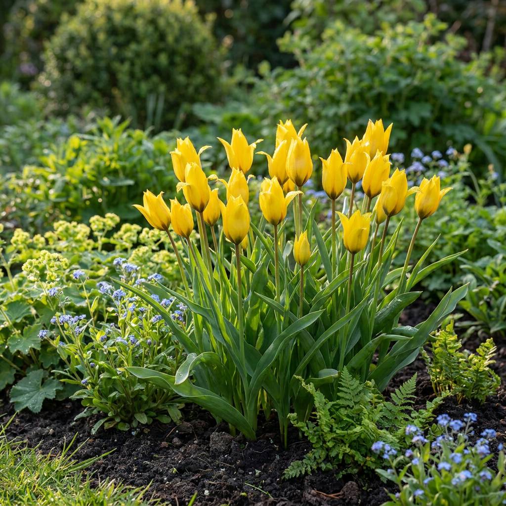 La Green Touch - Tulipe des bois - 20 bulbes - calibre 5/6 - Image 2