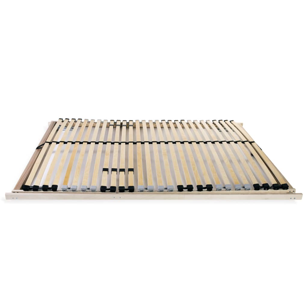 Vidaxl - Sommier à lattes avec 28 lattes 7 zones 140 x 200 cm - vidaXL - Imagen 3