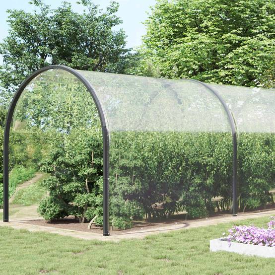 ComfortXL - Bâche protection plantes transparente PVC jardin imperméable 8x8m - ComfortXL Outdoor Living - Image 1