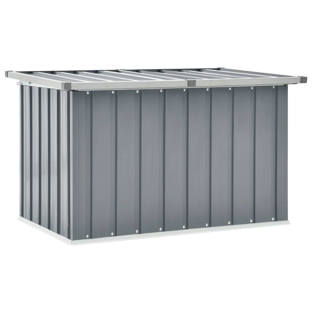 Helloshop26 - Coffre boîte meuble de jardin rangement gris 109 x 67 x 65 cm - Imagen 2