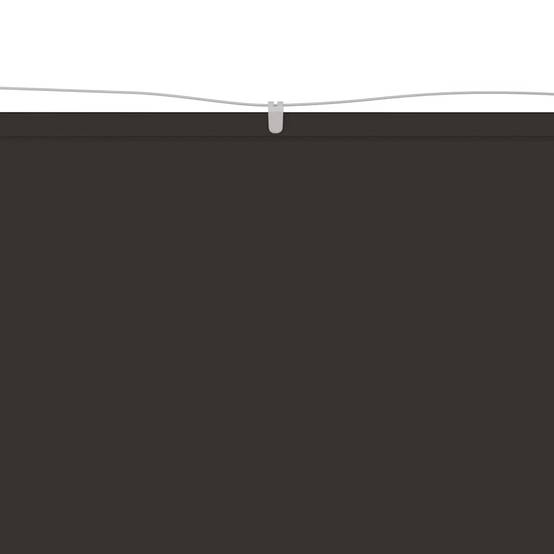 Store banne polycoton anthracite 100 x 800 cm - Prolenta premium p340.2 - Image 3