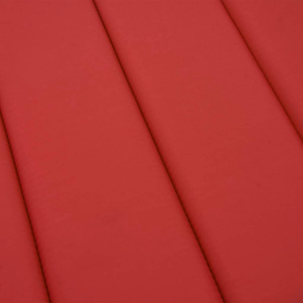 PANGIVO - Coussin de chaise longue tissu oxford rouge 200 x 60 x 3 cm - PANGIVO - Image 7