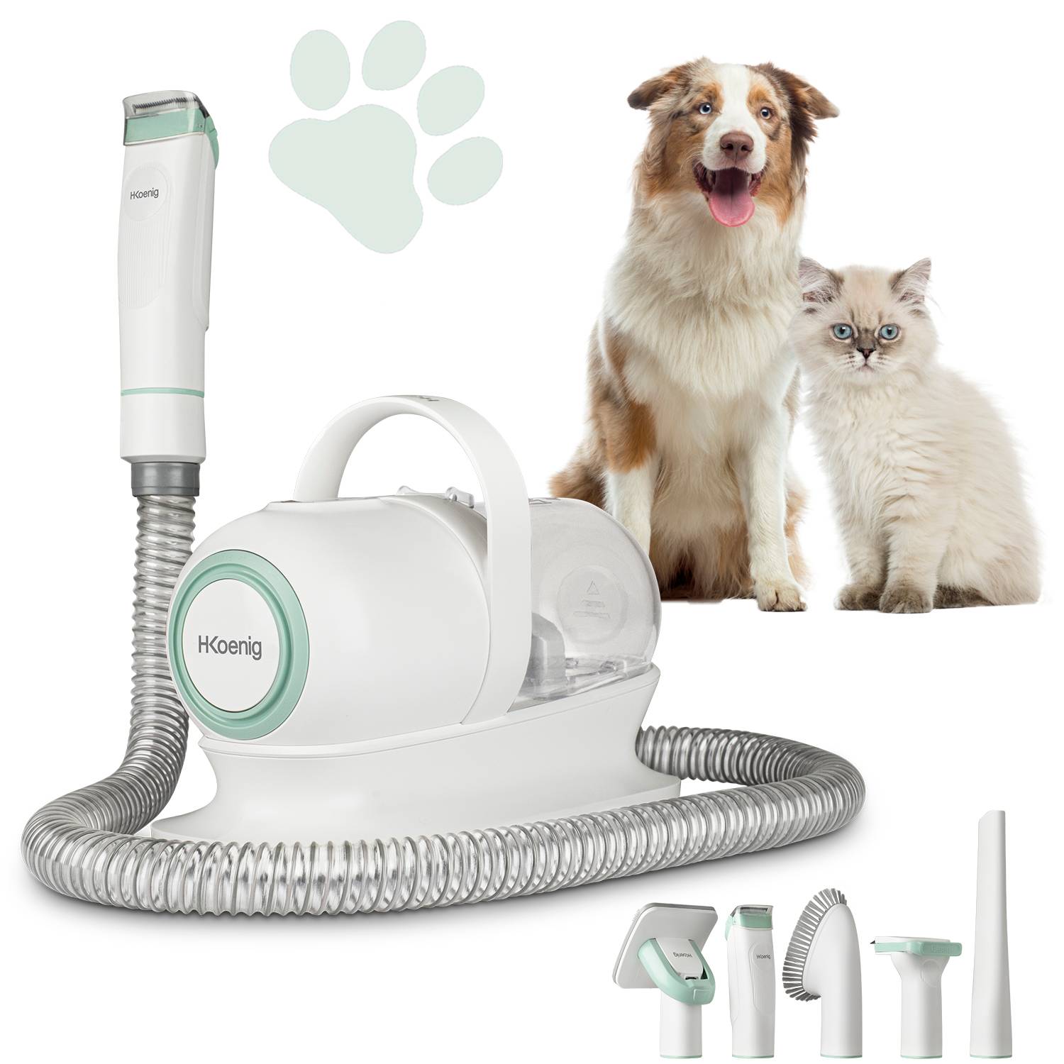 H.Koenig - Aspirateur pour toilettage d'animaux de compagnie - PAW400 H.Koenig - Image 1