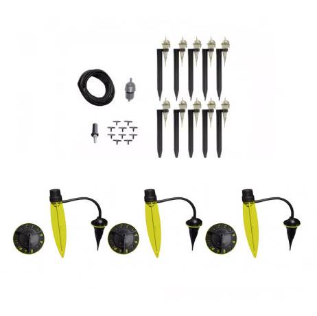 Iriso - Kit duo max Iriso kit 10 goutteurs avec supports + 3 pieds goutteurs - Imagen 1