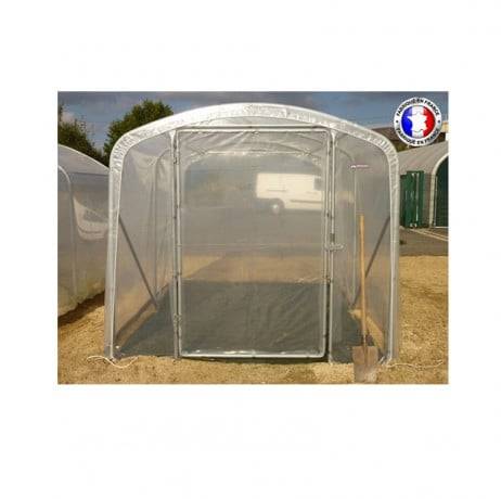 Serre En Direct - Serre tunnel PRO-230 larg 2.30 m, Long 4 m, Façade 2 portes simples - Imagen 8