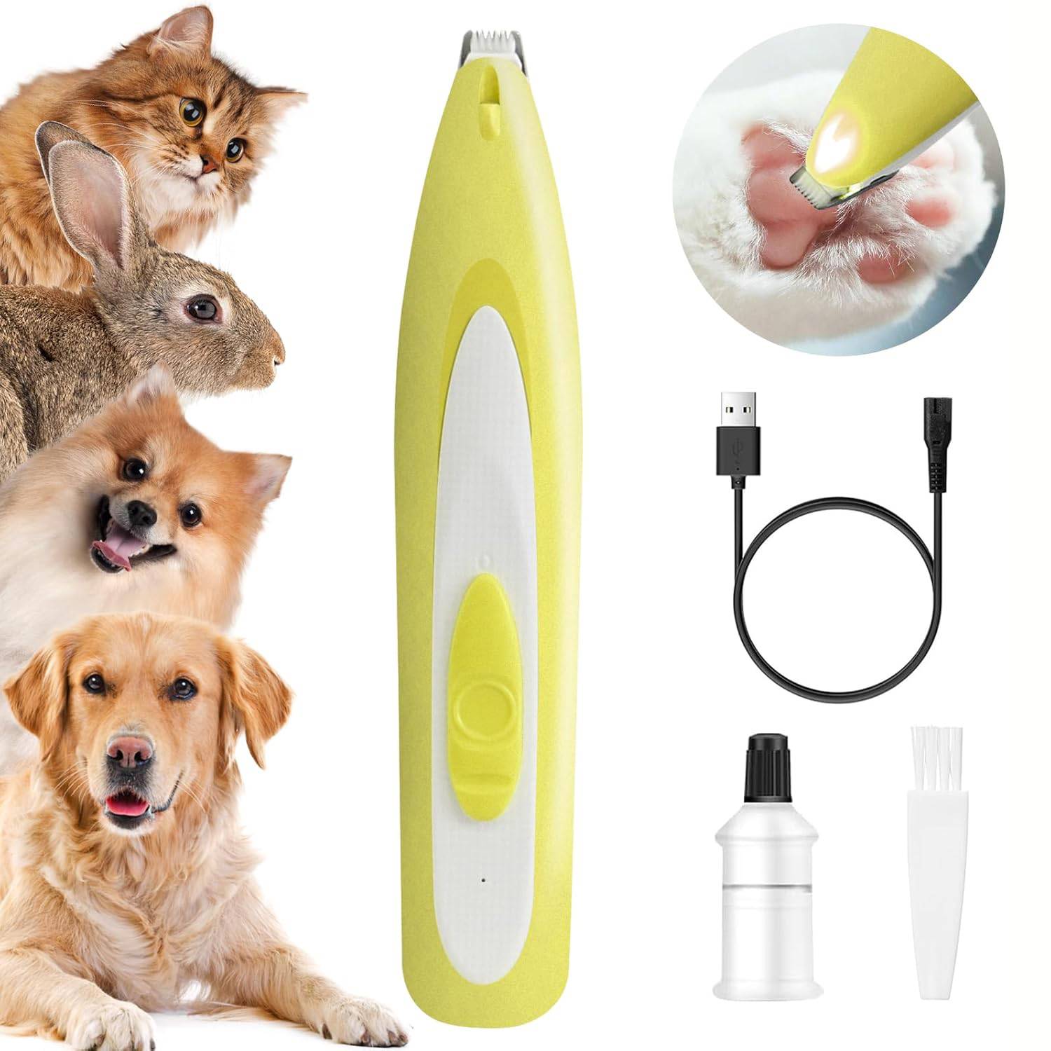 Tondeuse pour Chien Rasoir pour Chiens Chat Faible Bruit DtopbuyAge - Image 1