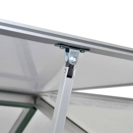ComfortXL - Serre de jardin 7,55 m² en aluminium et polycarbonate double paroi avec embase – ComfortXL Outdoor Living - Image 5
