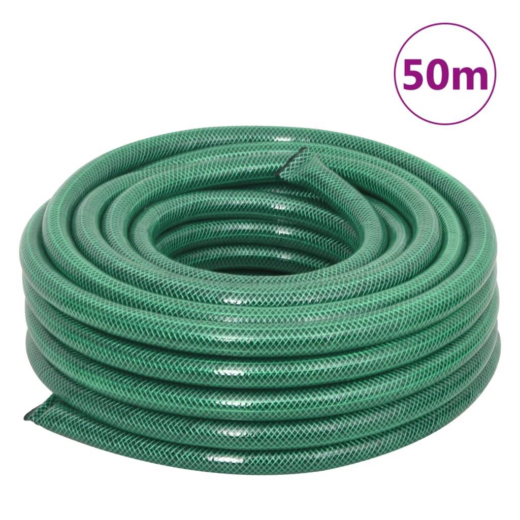 Vidaxl - Tuyau d'arrosage avec jeu de raccords vert 0,75" 50 m PVC vidaXL 154384 - Image 3