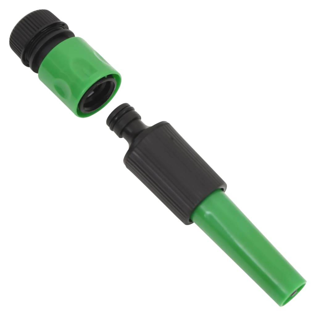 Vidaxl - Tuyau d'arrosage avec jeu de raccords vert 0,75" 50 m PVC vidaXL 154384 - Image 8