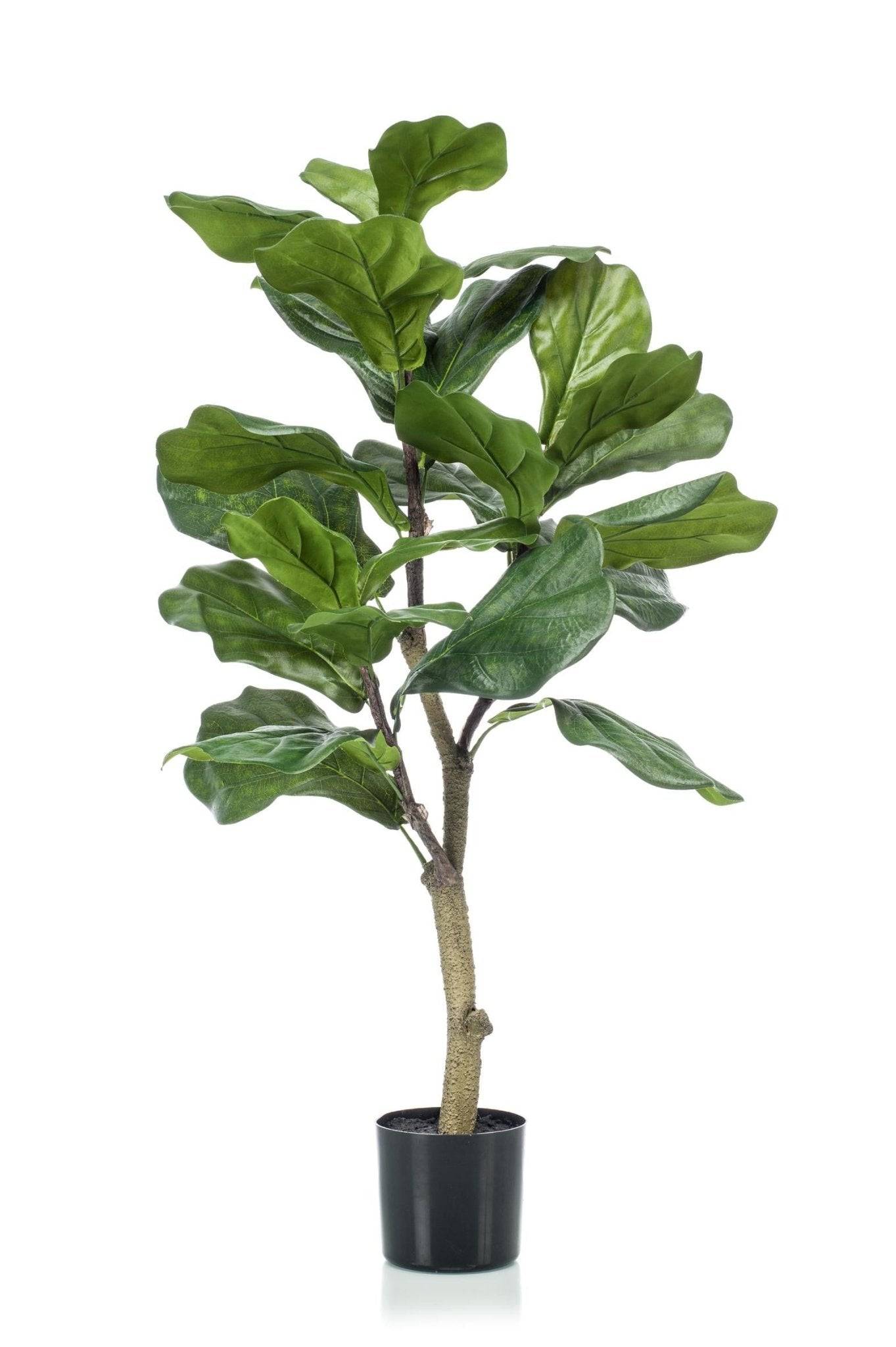 La Green Touch - Ficus Lyrata plante artificielle - h100cm, Ø12cm- La Green Touch - Imagen 5