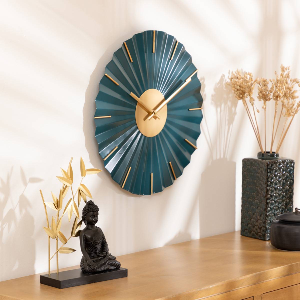 Atmosphera - Déco Bouddha Jiling H.32cm résine - Atmosphera Créateur d'intérieur - Imagen 1