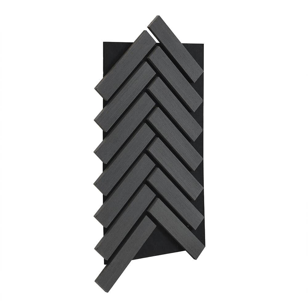 Home Deluxe - Panneau acoustique HOME DELUXE VEGA - Chêne noir - 80 x 40 cm - Image 3