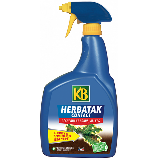 KB Désherbant pret à l'emploi cours, allées, terrasses 1 L (KDCA1)
