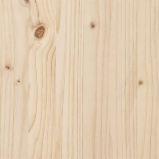 Table de bar extérieure bois massif avec toit 112,5 x 57 x 195,5 cm - PANGIVO - Image 8
