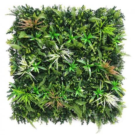 James Grass - France Green - Mur végétal artificiel savane 1m x 1m, Long 25 m - Imagen 1