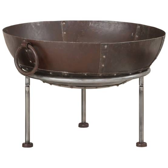 ComfortXL - Brasero Foyer en Fer sur 3 Pieds avec Poignées pour Jardin Stable 55 cm Brun – ComfortXL Outdoor Living - Image 8
