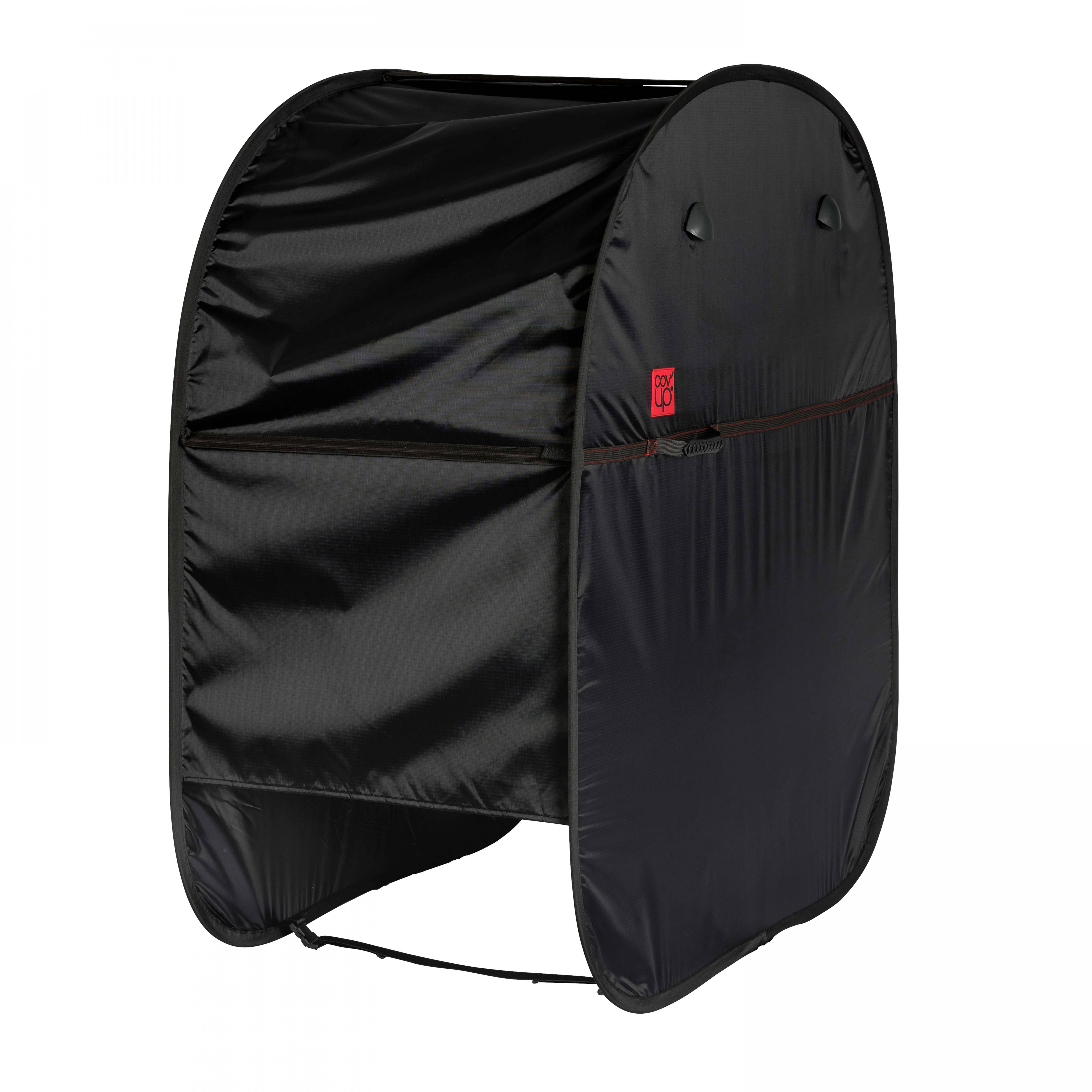 Oviala - Housse de protection Pop'Up barbecue m en polyester noir 110x60x120 cm Housse Pop'Up - Oviala - Imagen 2