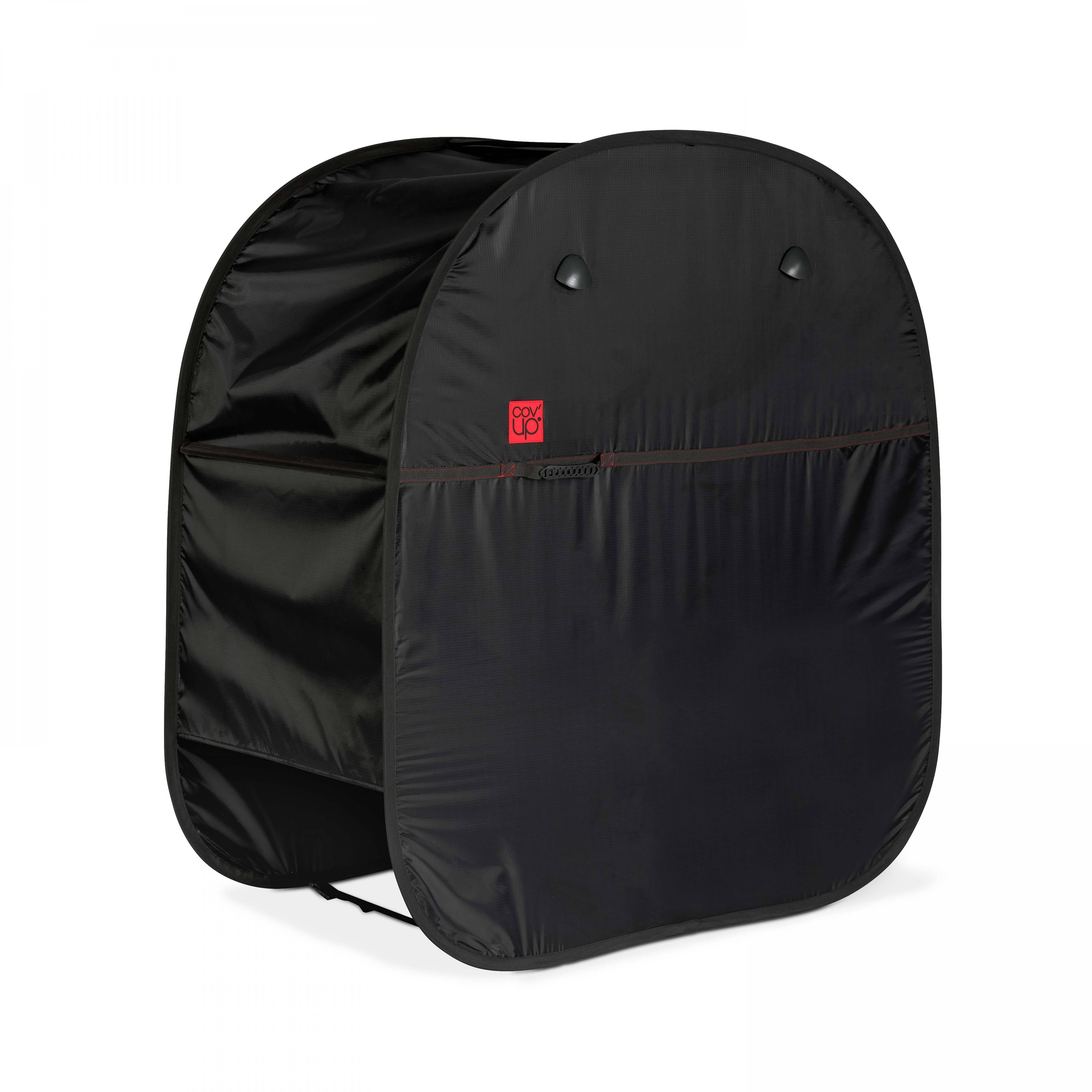 Oviala - Housse de protection Pop'Up barbecue m en polyester noir 110x60x120 cm Housse Pop'Up - Oviala - Imagen 1