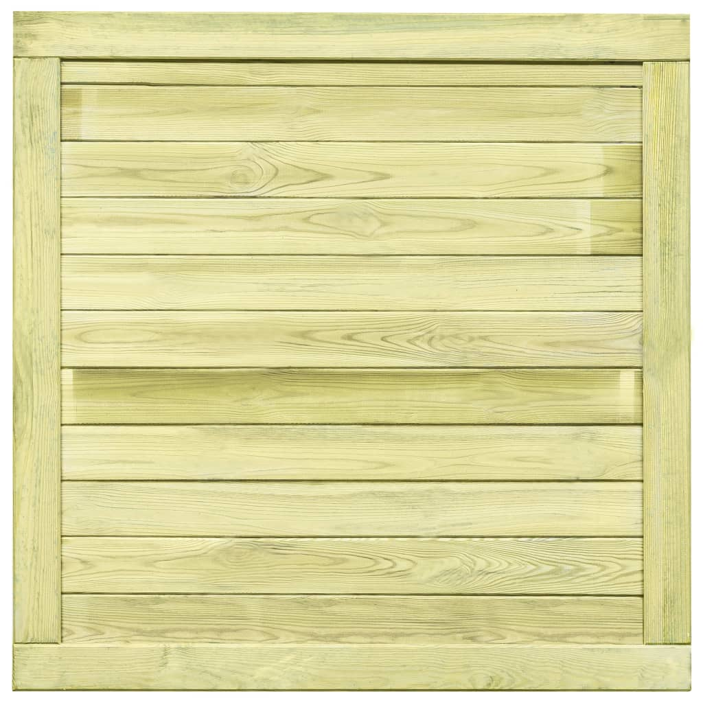 Vidaxl - Portail de jardin Bois de pin imprégné 100x100 cm - vidaXL - Imagen 3