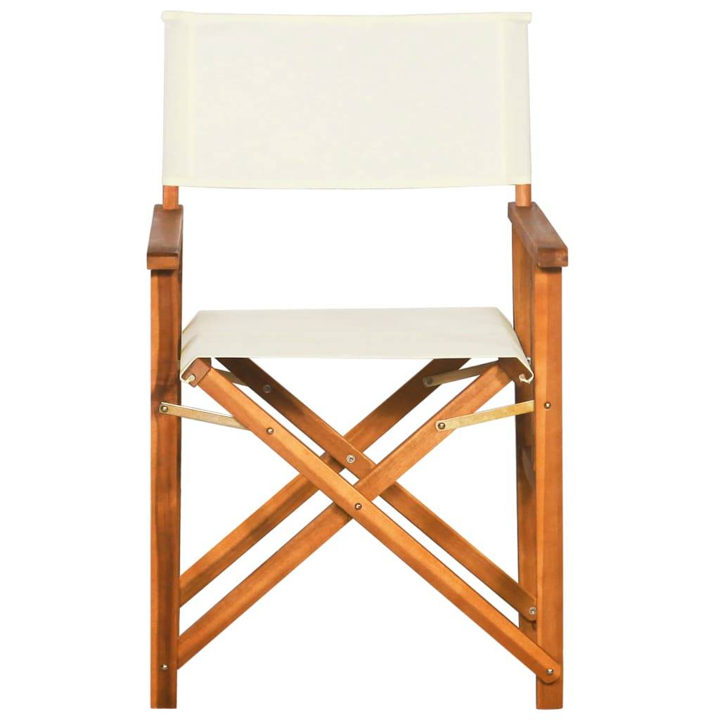Vidaxl - Chaises de metteur en scène lot de 2 Bois massif d'acacia vidaXL 45946 - Imagen 10