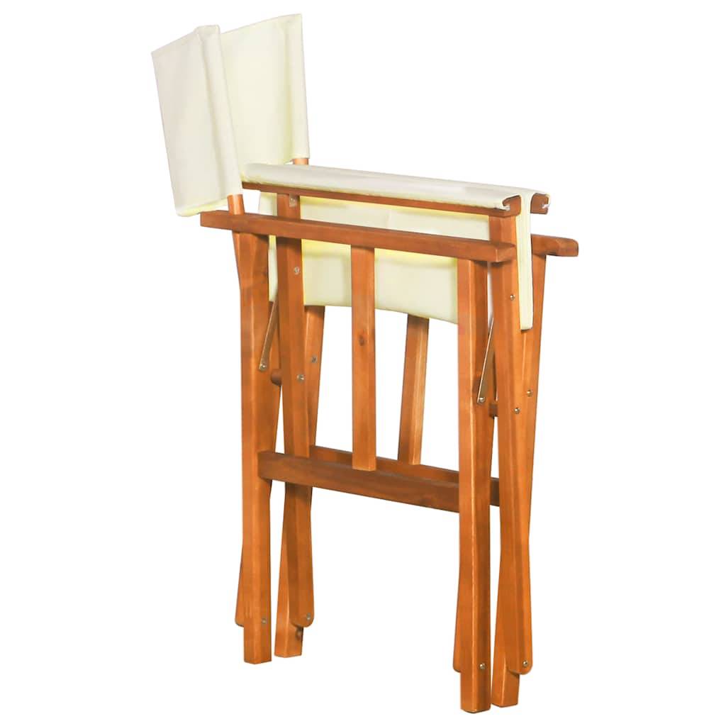 Vidaxl - Chaises de metteur en scène lot de 2 Bois massif d'acacia vidaXL 45946 - Imagen 7