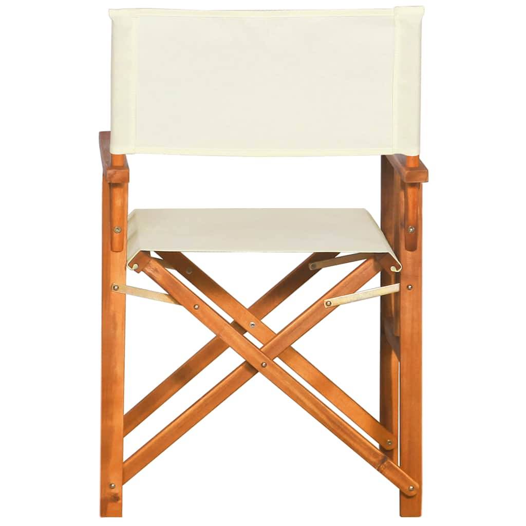 Vidaxl - Chaises de metteur en scène lot de 2 Bois massif d'acacia vidaXL 45946 - Imagen 6