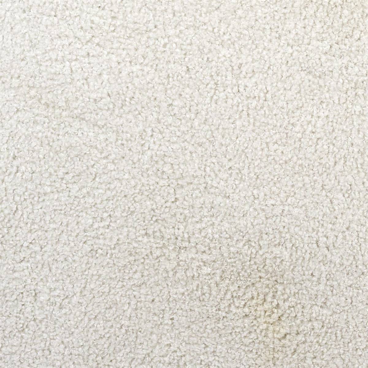 The Home Deco Factory - Fauteuil Bouclette "Kiera" 76cm Blanc - Image 4