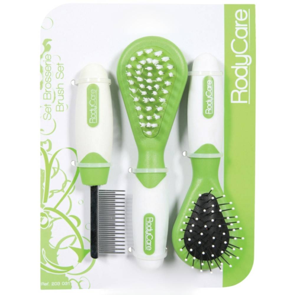 Set Brosses et peigne pour Lapins, furets, hamsters - Imagen 1