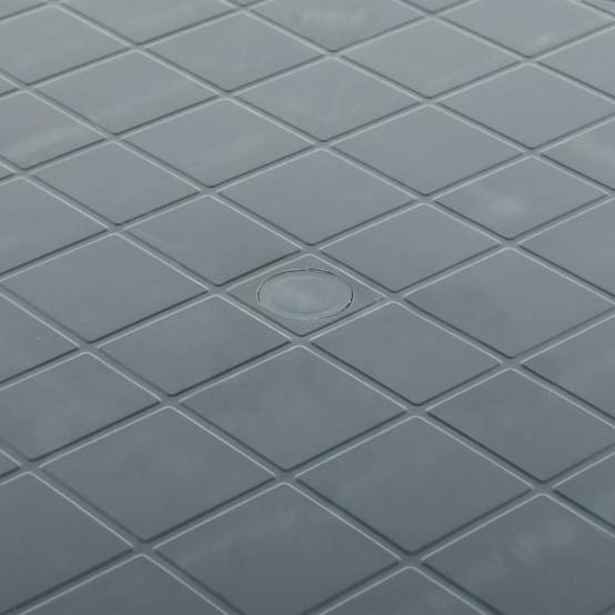 Table de jardin plastique vert Ø89 cm - PANGIVO - Image 4