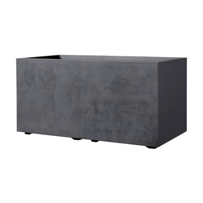 Deroma - Jardiniere Muret - Deroma - Millennium R - Anthracite - A Réserve D'eau - 79 Cm