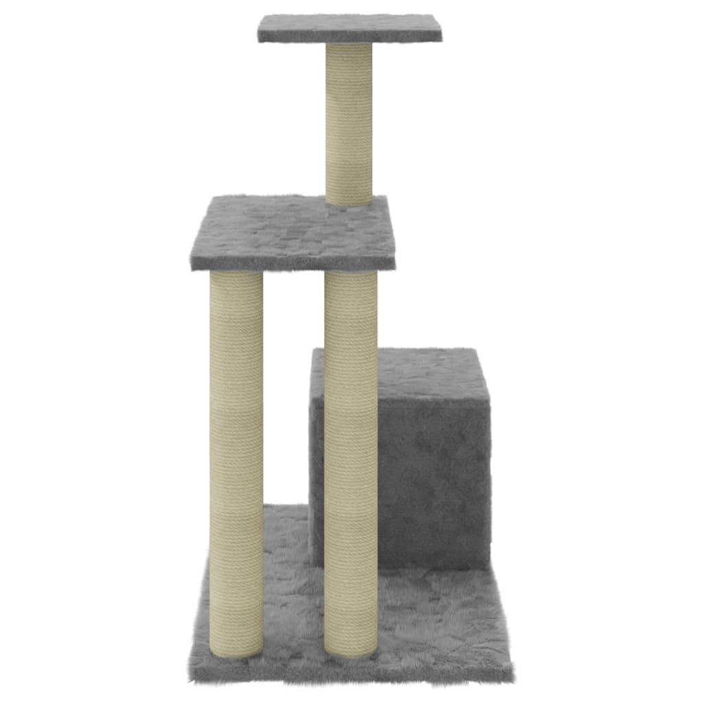 Vidaxl - Arbre à chat avec griffoirs en sisal Gris clair 71 cm vidaXL 171510 - Imagen 7