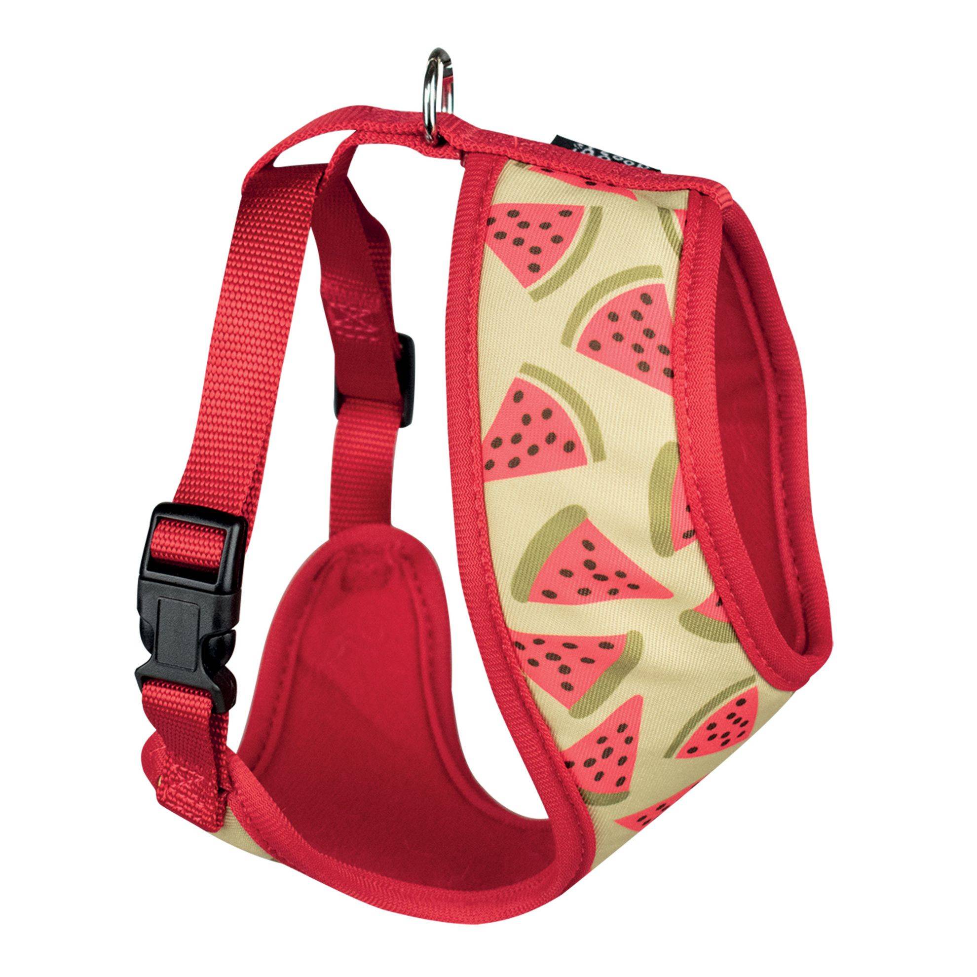 Harnais motif pastèques Coloris Rouge Taille : XS DOOGY FASHION