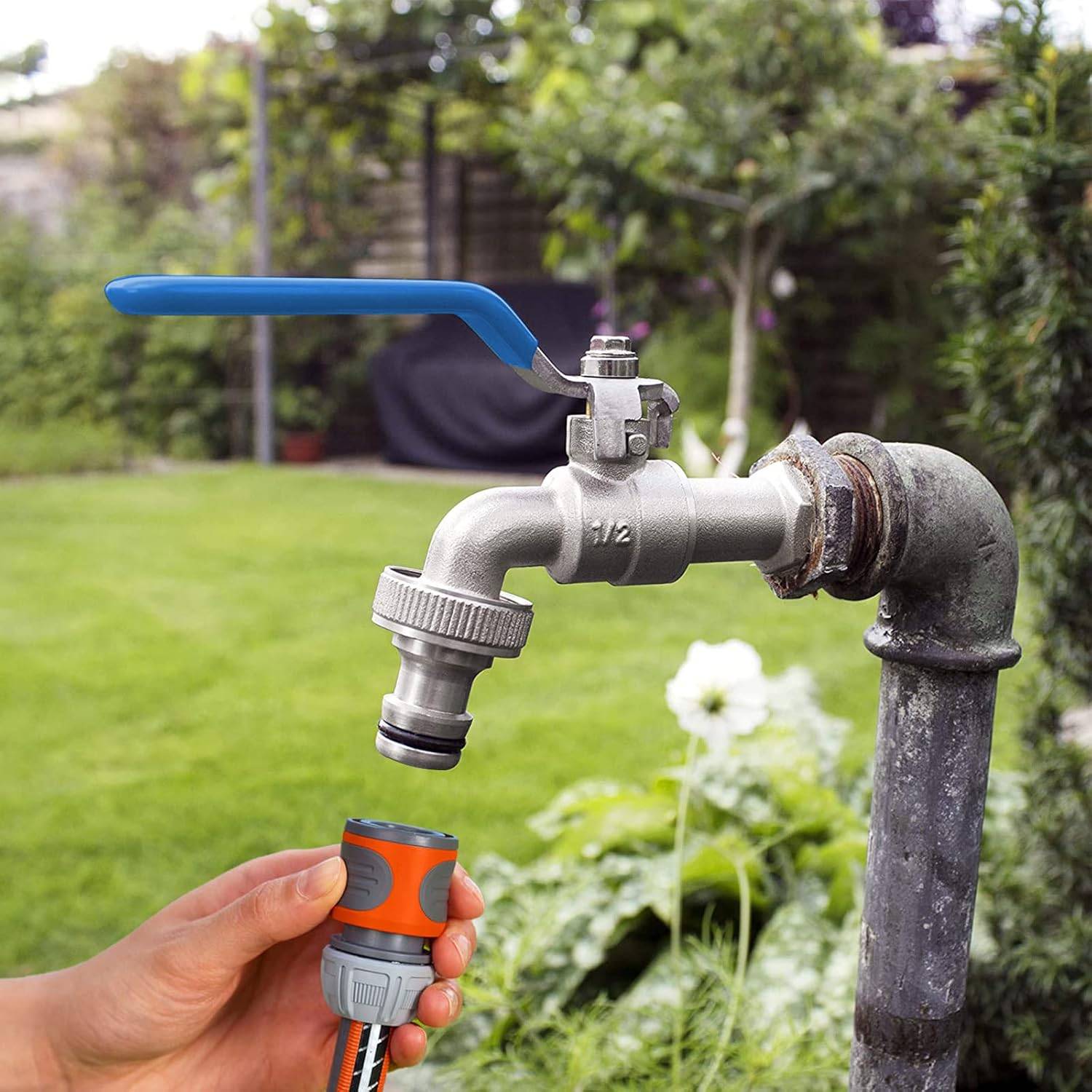 Robinet de jardin extérieur en laiton sans bouchon Interface de 1,2 pouces - IntiMeg - Image 2